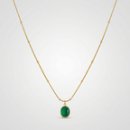 Collier Iris Vert
