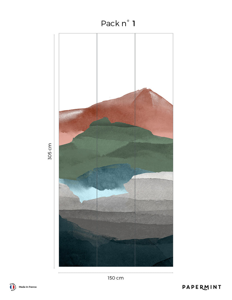 Fresque Hills - Earth Tones