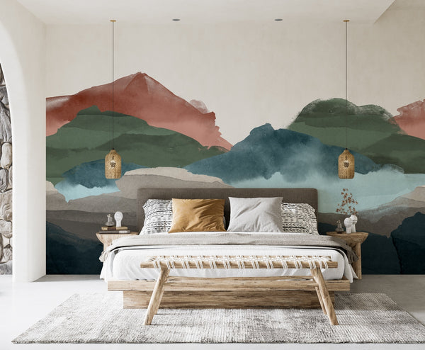 Mural Hills - Earth Tones