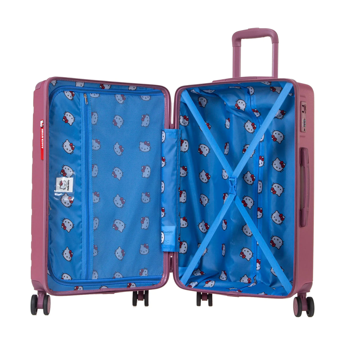 Set Di 3 Valigie Hello Kitty Kuririn - Rosa