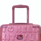 Set Di 3 Valigie Hello Kitty Kuririn - Rosa