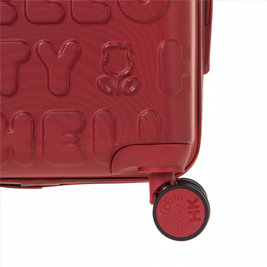 Set Di 3 Valigie Hello Kitty Kuririn - Rosso