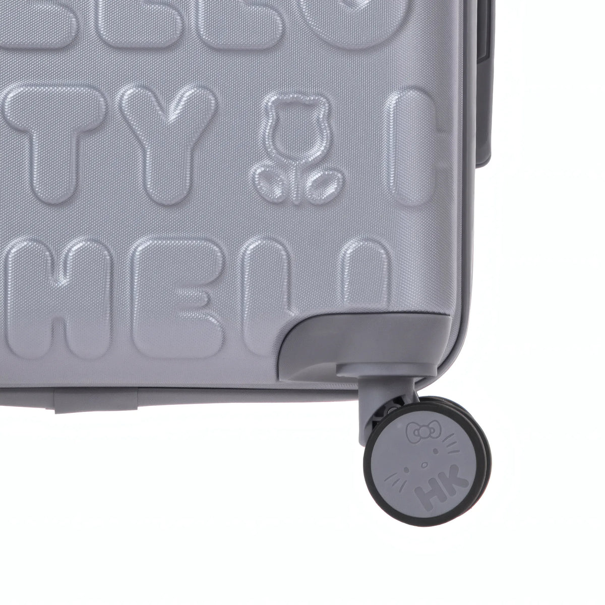 Set Med 3 Resväskor Hello Kitty Kuririn - Silver