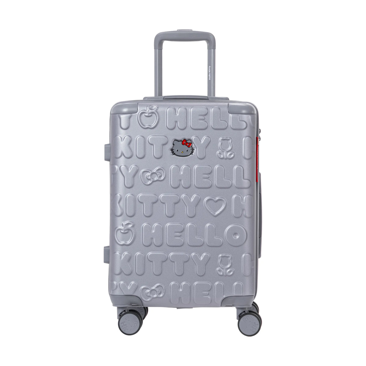 Set Med 3 Resväskor Hello Kitty Kuririn - Silver