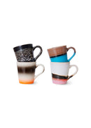 Lot De 4 Tasses À Espresso Funky - HKliving