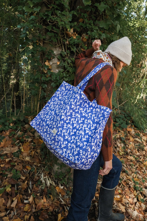 Sac Cabas Mumbai Saphir