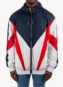 Balmain - Veste Nylon - Bleu Marine Blanc Rouge - Homme