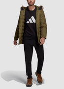 Adidas - Hooded Parka Utilitas - Focus Olive - Homme