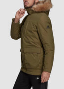 Adidas - Hooded Parka Utilitas - Focus Olive - Homme