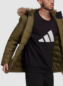 Adidas - Hooded Parka Utilitas - Focus Olive - Homme