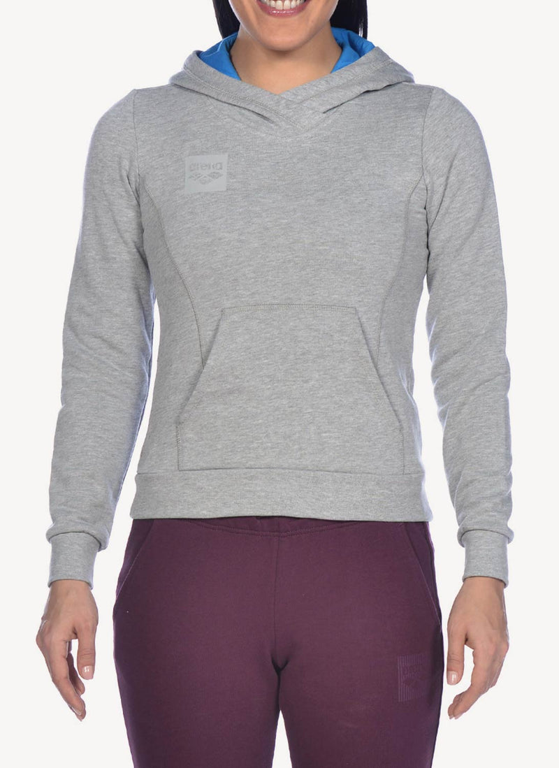 Arena - Hoodie Essential - Medium Grey Melange - Femme