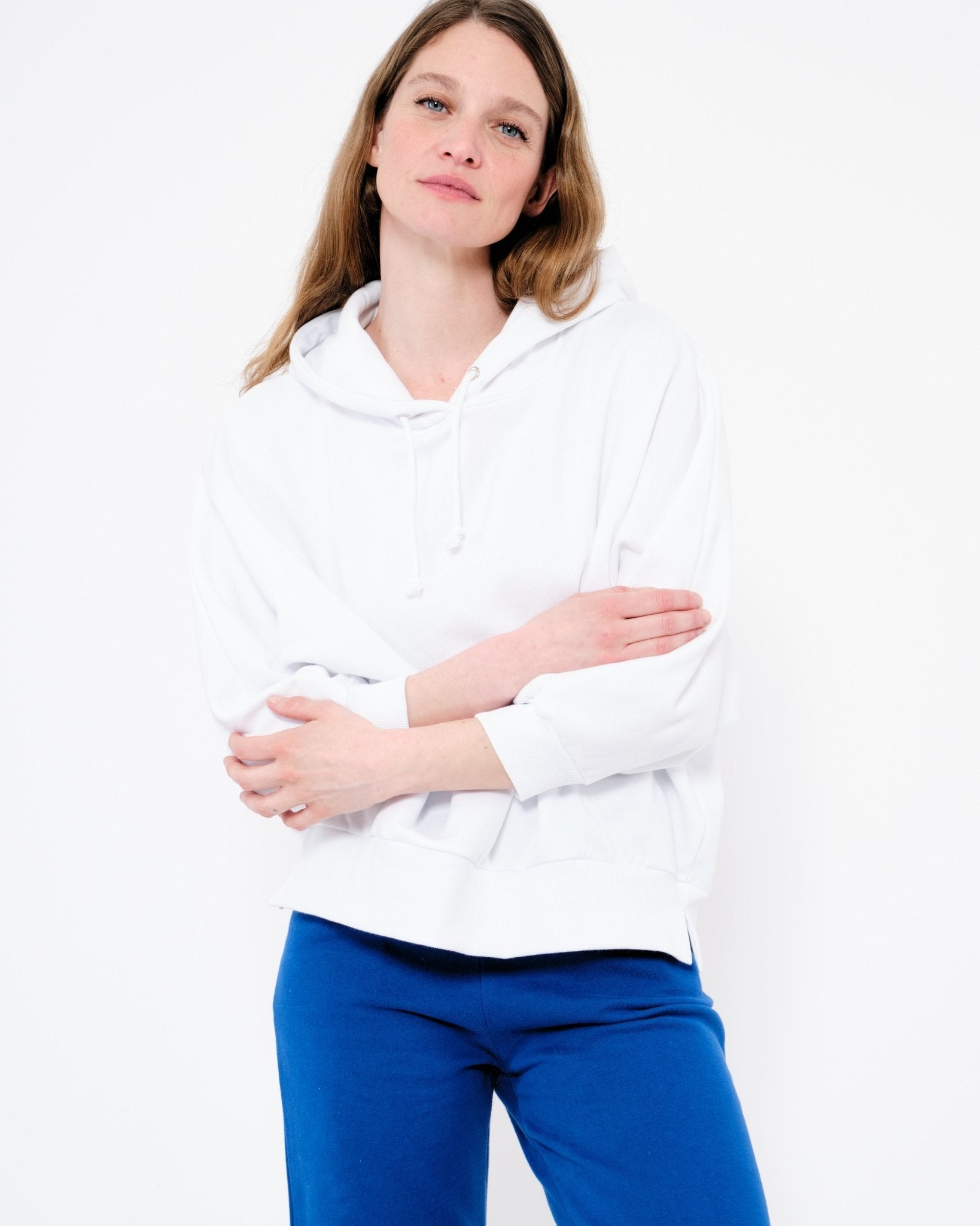 Olga Hoodie - White - Women