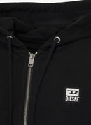 Diesel - Hoodie Zippe Girk K1 - Noir - Homme