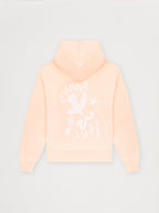 Sweat Capuche Unisexe Fresque Abricot