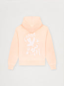 Sweat capuche unisexe FRESQUE abricot