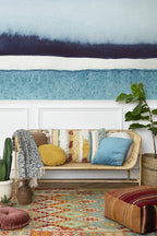 Sea Horizon Fresco - Blue Jean