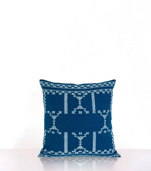 Housse De Coussin Kutcha - Bleu