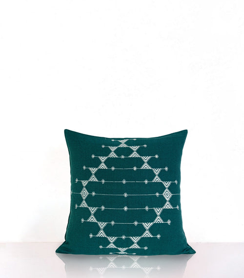 Housse De Coussin Kutchi - Vert