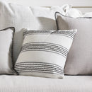 Housse De Coussin Malay Blanc Et Noir