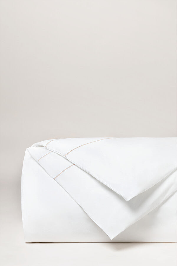 Duvet Cover - 100% Cotton Percale Bourdon - 11 Colours