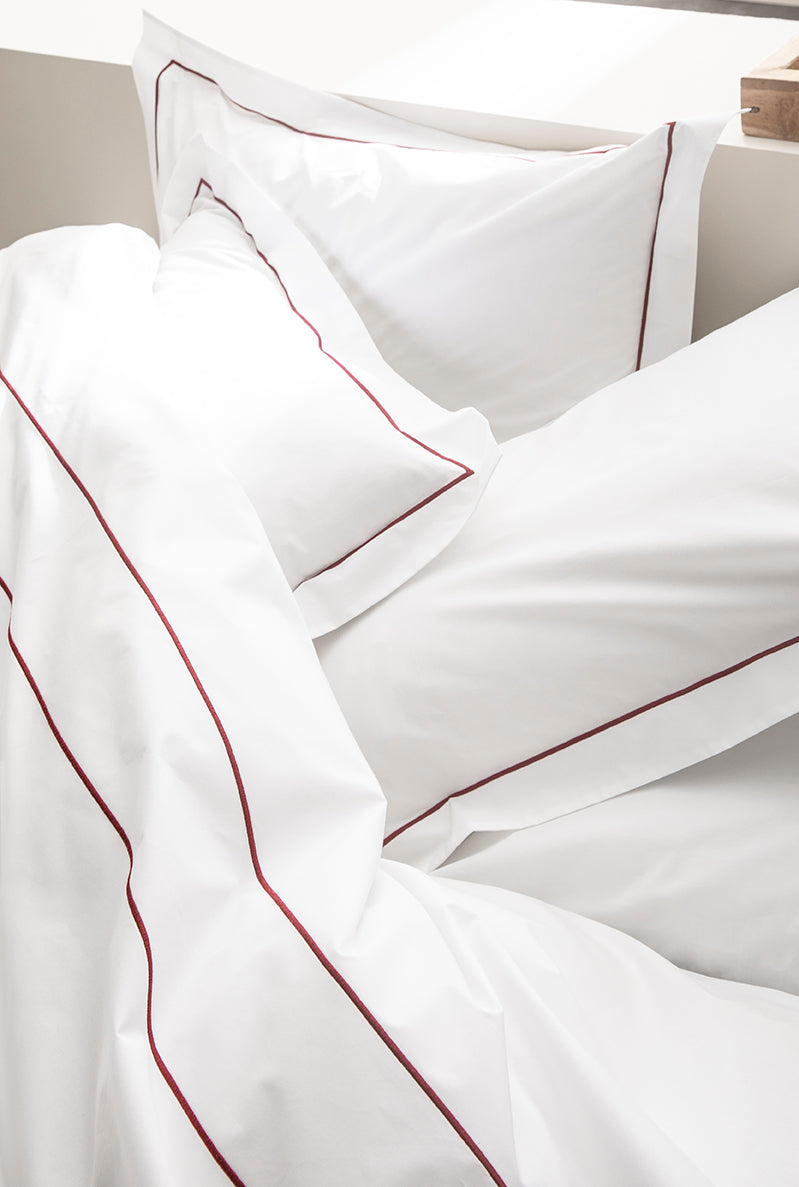 Duvet Cover - 100% Cotton Percale Bourdon - 11 Colours