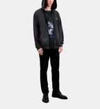 The Kooples - Sweat Hoodie Avec Print Skull And Flag - Homme