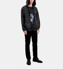 Sweat Hoodie Avec Print Skull And Flag - Homme