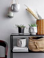 Ileana - Hanging Plant Pot - Grey - Stoneware