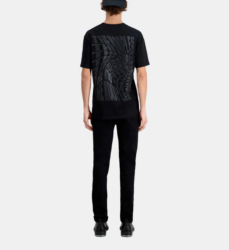 The Kooples - T-Shirt Manches Courtes Avec Print Twirl Kooples - Homme