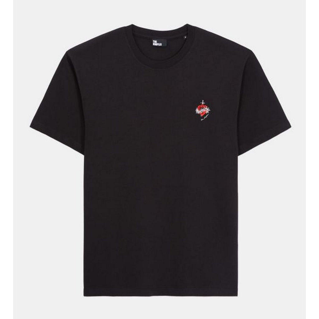 The Kooples - T-Shirt Manches Courtes Avec Print Coeur - Homme