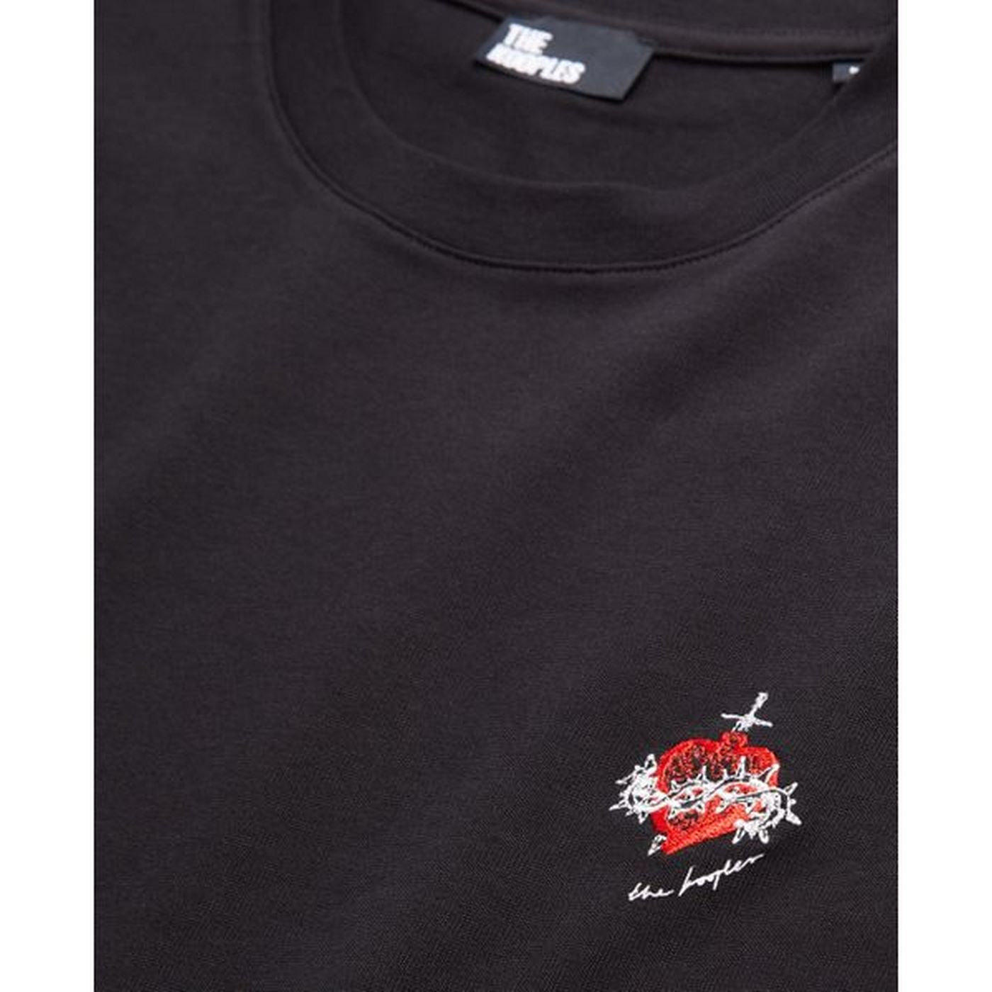 The Kooples - T-Shirt Manches Courtes Avec Print Coeur - Homme