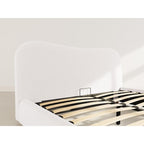Hugo - Cama Canapé - 200 Cm - Tejido Borreguito - Beis