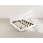 Hugo - Cama Canapé - 200 Cm - Tejido Borreguito - Beis