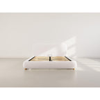 Hugo - Cama Canapé - 200 Cm - Tejido Borreguito - Beis