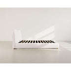 Hugo - Cama Canapé - 200 Cm - Tejido Borreguito - Beis