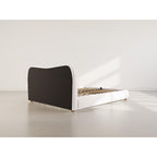 Hugo - Cama Canapé - 200 Cm - Tejido Borreguito - Beis