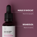 Huile de soin peaux sèches - Clémence & Vivien