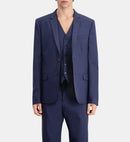 Chaqueta de traje de lana - Azul marino - Hombre