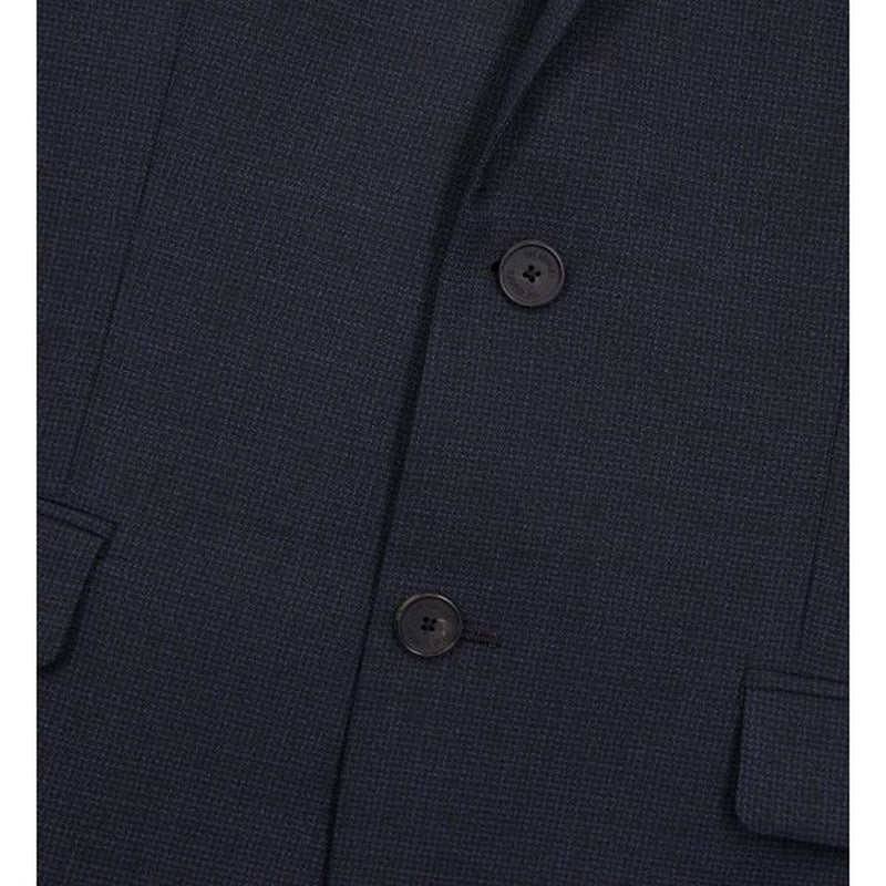 Chaqueta de traje de lana - Azul marino - Hombre