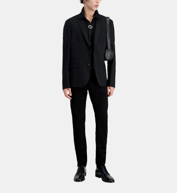 The Kooples - Veste De Costume En Laine - Noir - Homme