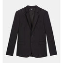 Veste De Costume En Laine - Noir - Homme