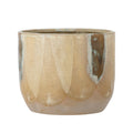 May - Set of 4 Plant Pots - Brown - Stoneware