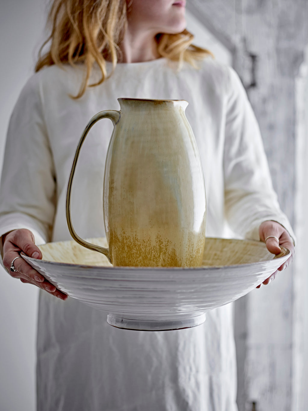 Saskia - Bowl - Natural - Stoneware