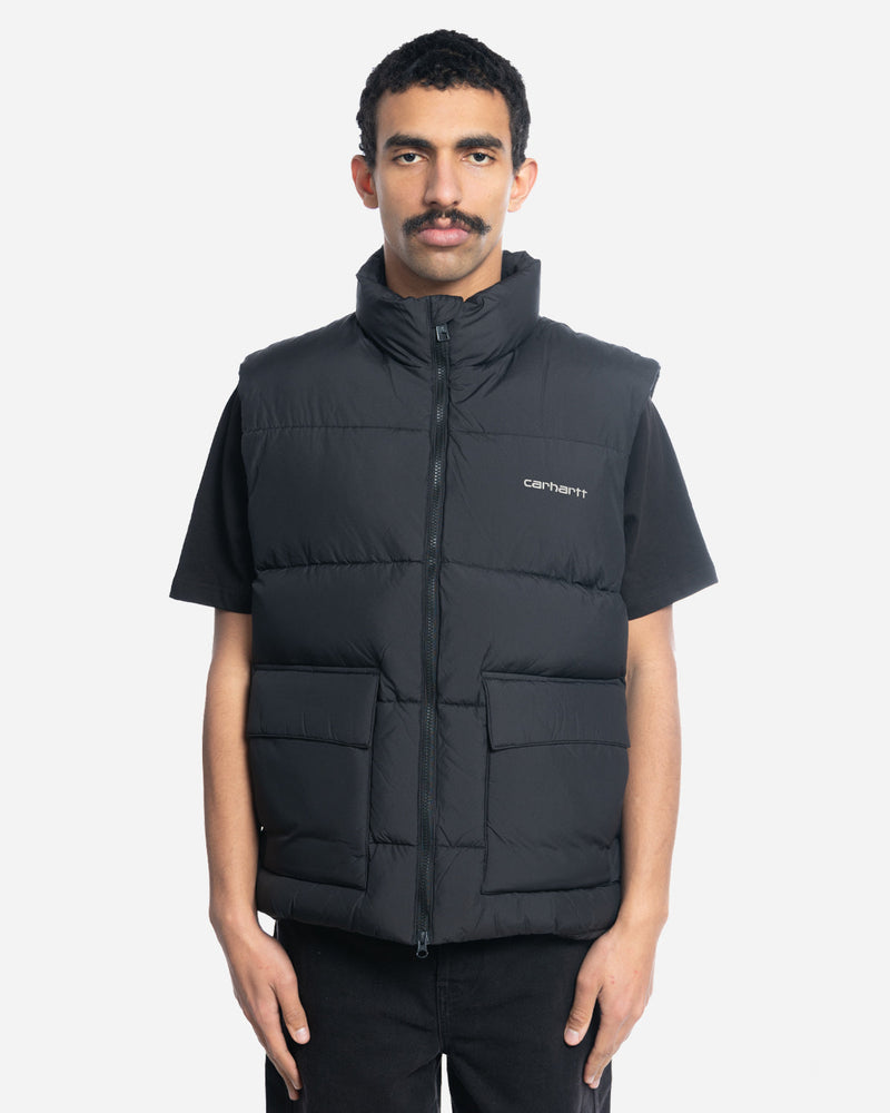 Carhartt Wip - Chaleco Springfield - Planta/Negro