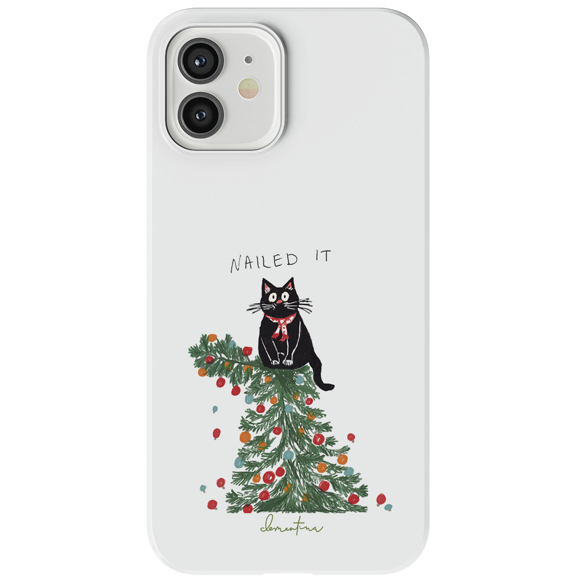 Coque Magsafe Robuste Pour Chat De Noël