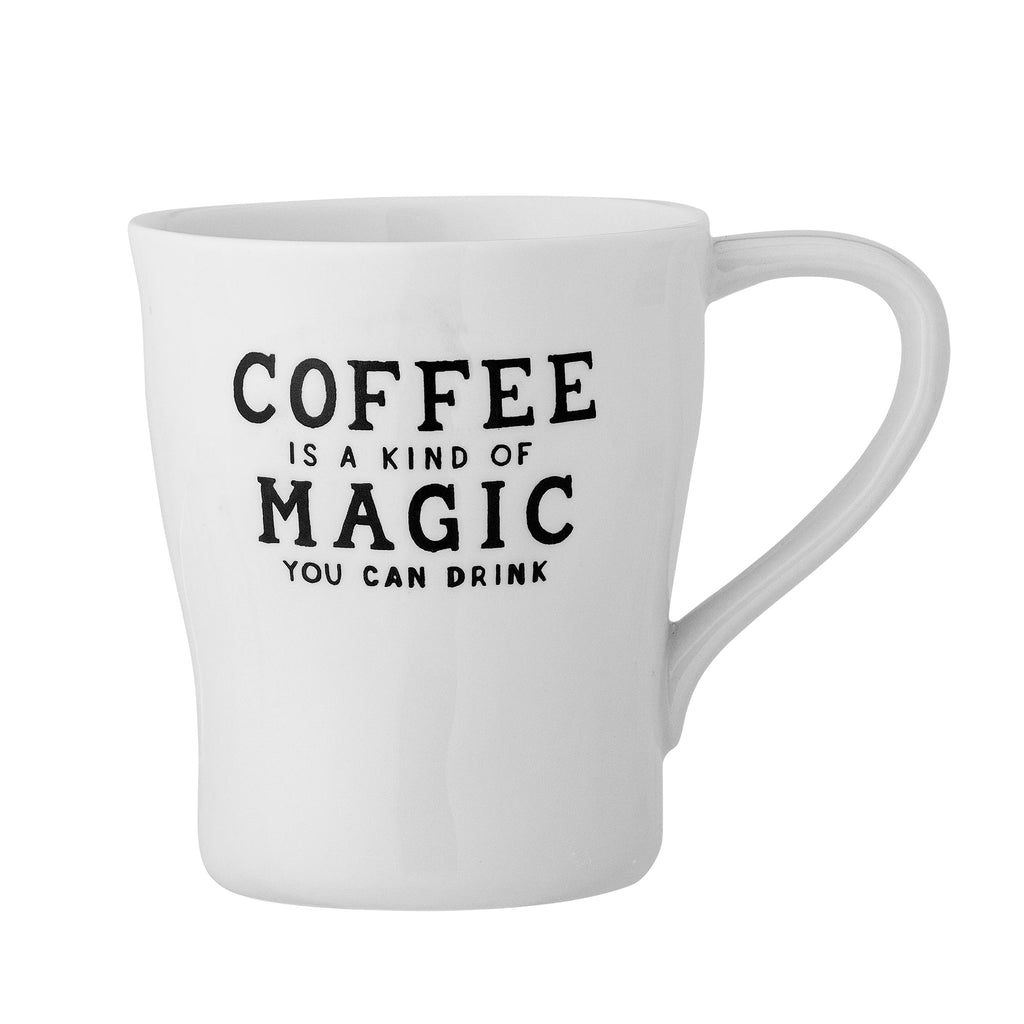 Wendy - Lote de 6 Mugs - Blanco - Gres