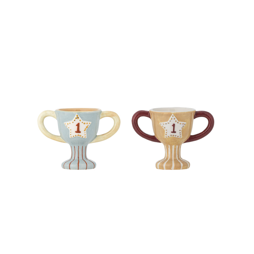 Trophy - Coquetier - Multicolore - Grès