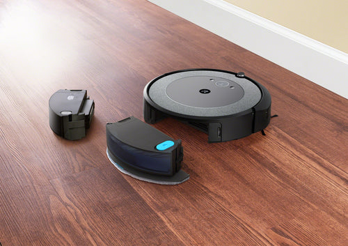 Irobot i5+ Roomba Combo - Robot Aspirador + Fregador Con Base Limpia Estación Autovaciante