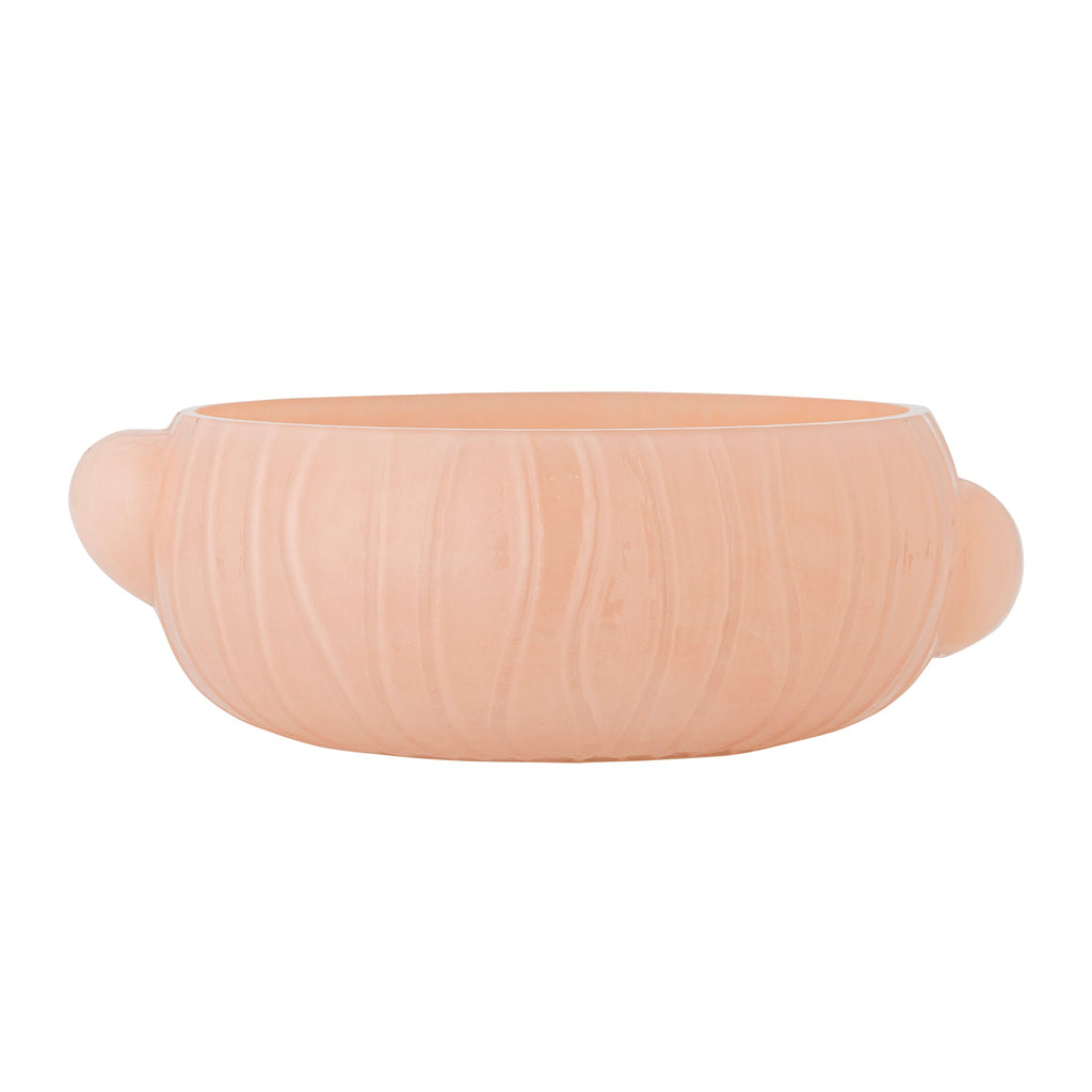 Lalie - Lote de 4 Cuencos - Rosa Empolvado - Vidrio