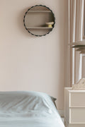 Bubbles - Mirror - Iron - Dark Brown